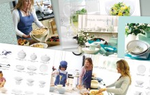 Picture of an in-box leaflet for the Sophie Conran Range of tableware