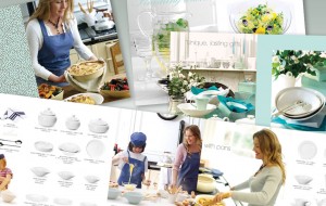 Picture of an in-box leaflet for the Sophie Conran Range of tableware
