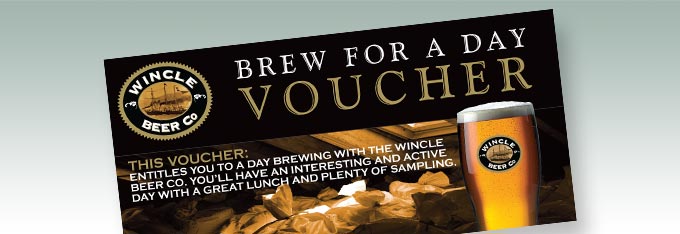 Picture of brew for a day voucher